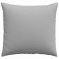 Preview: Sofakissen 2 pcs Grau 45 x 45 cm Stoff