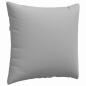 Preview: Sofakissen 2 stk. Stoff Wolkengrau 45 x 45 cm