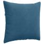 Preview: Sofakissen 2 pcs Blau 45 x 45 cm Cordstoff