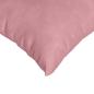 Preview: Sofakissen 2 Stück Rosa 45 x 45 cm Cordstoff