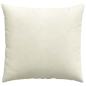 Preview: Sofakissen 2 pcs Creme 45 x 45 cm Cordstoff