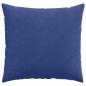 Preview: Sofakissen 2 pcs Polizeiblau 45 x 45 cm Cordstoff