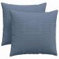 Preview: Sofakissen 2 pcs Blau 45 x 45 cm Cordstoff