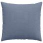 Preview: Sofakissen 2 pcs Blau 45 x 45 cm Cordstoff
