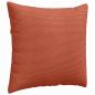Preview: Sofakissen 2 pcs Rot-Orange 45 x 45 cm Cordstoff