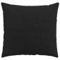 Preview: Sofakissen 2 pcs Schwarz 50 x 50 cm Stoff
