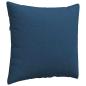 Preview: Sofakissen 2 pcs Blau 50 x 50 cm Stoff