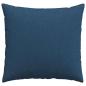 Preview: Sofakissen 2 Stk. Stoff Blau 50 x 50 cm