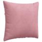 Preview: Sofakissen 2 pcs Rosa 50 x 50 cm Cordstoff