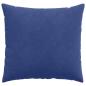 Preview: Sofakissen 2 pcs Polizeiblau 50 x 50 cm Cordstoff