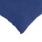 Preview: Sofakissen 2 pcs Polizeiblau 50 x 50 cm Cordstoff