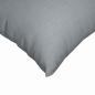 Preview: Sofakissen 2 Stk. Stoff Hellgrau 60 x 60 cm