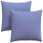 Preview: Sofakissen 2 pcs Blau 60 x 60 cm Stoff