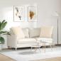 Preview: Sofa Kissen 2 pcs Beige 60 x 60 cm Stoff