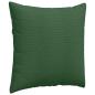 Preview: Sofakissen 2 stk. Cordstoff Dunkelgrün 60 x 60 cm