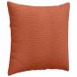 Preview: Sofakissen 2 pcs Rot-Orange 60 x 60 cm Cordstoff