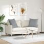 Preview: Sofakissen 2 pcs Hellgrau 80 x 80 cm Stoff