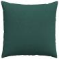 Preview: Sofakissen 2 pcs Dunkelgrün 80 x 80 cm Stoff