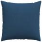 Preview: Sofakissen 2 Stk. Stoff Blau 80 x 80 cm