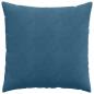 Preview: Sofakissen 2 pcs Blau 80 x 80 cm Cordstoff