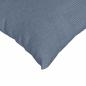 Preview: Sofakissen 2 Stück Blau 80 x 80 cm Cordstoff