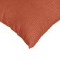 Preview: Sofakissen 2 pcs Rot-Orange 80 x 80 cm Cordstoff
