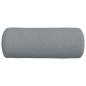 Preview: Bolsterkissen 2 pcs Hellgrau Ø 15 x 40 cm Stoff