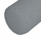 Preview: Bolsterkissen 2 pcs Hellgrau Ø 15 x 40 cm Stoff