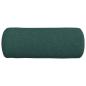 Preview: Bolsterkissen 2 pcs Dunkelgrün Ø 15 x 40 cm Stoff