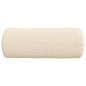 Preview: Bolsterkissen 2 pcs Beige Ø 15 x 40 cm Mikrofaserstoff