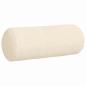 Preview: Bolsterkissen 2 pcs Creme Ø 15 x 40 cm Cordstoff