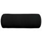 Preview: Bolsterkissen 2 pcs Schwarz Ø 25 x 70 cm Mikrofaserstoff