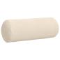 Preview: Bolsterkissen 2 pcs Beige Ø 25 x 70 cm Mikrofaserstoff
