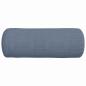 Preview: Bolsterkissen 2 pcs Blau Ø 25 x 70 cm Cordstoff