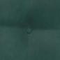 Preview: Rücken Kissen Dunkelgrün 45 x 24 x 50 cm Samt