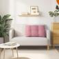 Preview: Rücken Kissen Rosa 80 x 24 x 50 cm Samt