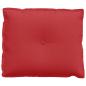 Preview: Rücken Kissen Rot 60 x 19 x 50 cm Stoff
