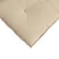 Preview: Rückenkissen Creme 80 x 50 cm Mikrofaserstoff