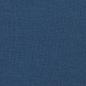 Preview: Rücken Kissen Blau 100 x 19 x 50 cm Stoff