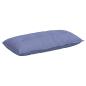 Preview: Rücken Kissen Jeans blau 100 x 19 x 50 cm Stoff