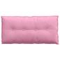 Preview: Rücken Kissen Rosa 100 x 19 x 50 cm Stoff