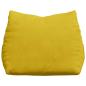 Preview: Rücken Kissen Gelb 45 x 20 x 35 cm Cordstoff