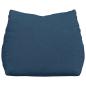 Preview: Rücken Kissen Blau 60 x 20 x 50 cm Stoff