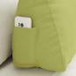 Preview: Rücken Kissen Hellgrün 60 x 20 x 50 cm Stoff