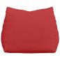 Preview: Rücken Kissen Rot 60 x 20 x 50 cm Stoff