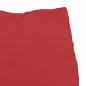 Preview: Rücken Kissen Rot 60 x 20 x 50 cm Stoff