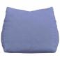 Preview: Rücken Kissen Jeans blau 60 x 20 x 50 cm Stoff