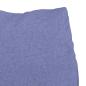 Preview: Rücken Kissen Jeans blau 60 x 20 x 50 cm Stoff