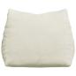 Preview: Rücken Kissen Creme 60 x 20 x 50 cm Cordstoff