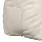 Preview: Rücken Kissen Creme 60 x 20 x 50 cm Cordstoff